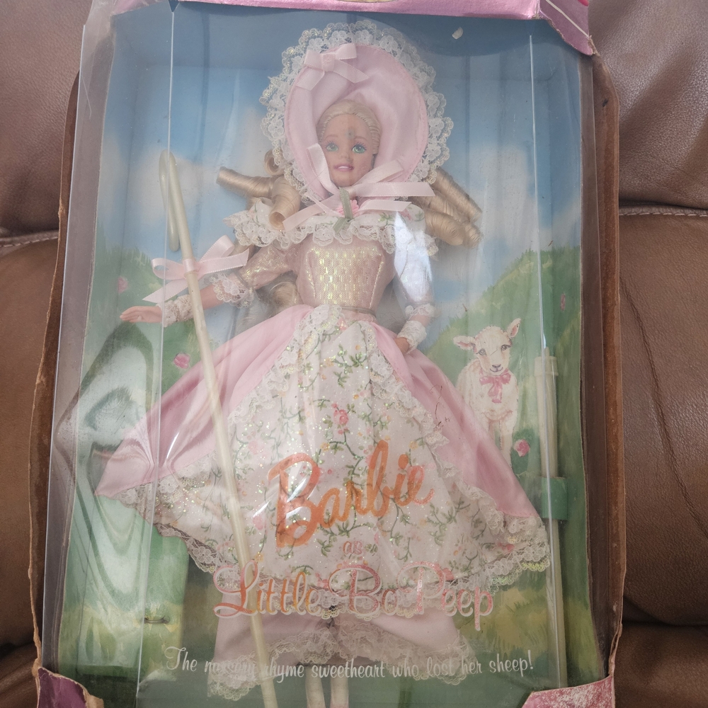 Collector Edition 1995 Barbie Little Bo Peep Doll - Pink Dress. Unopened. Sale🏷